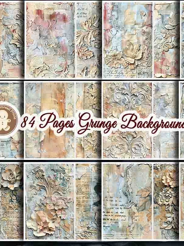 Grunge Background Booklet Digital Download product image (3)