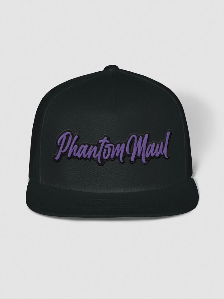 Snap-Back 'PhantomMaul' Purple Lettering product image (1)