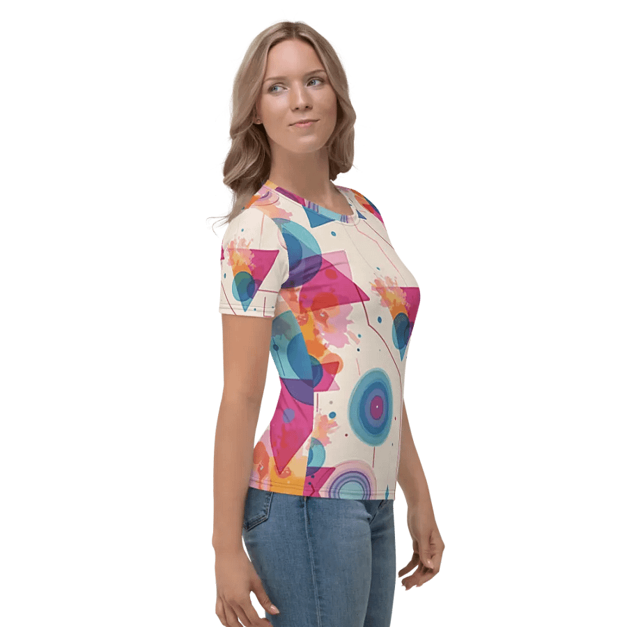 Geometric Dreams Women's Crew Neck T-Shirt product image (3)