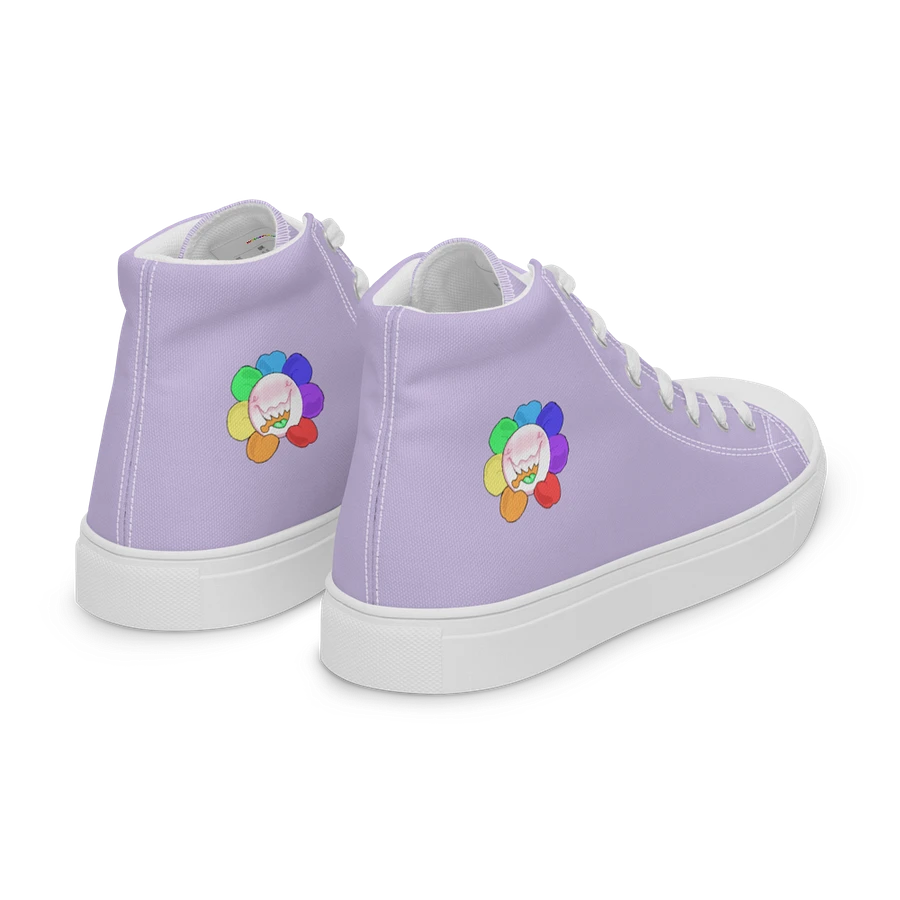 Pastel Purple and White Flower Sneakers product image (26)