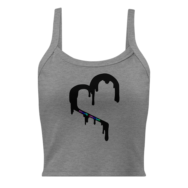Drippy Heart Micro-Rib Tank Top product image (1)