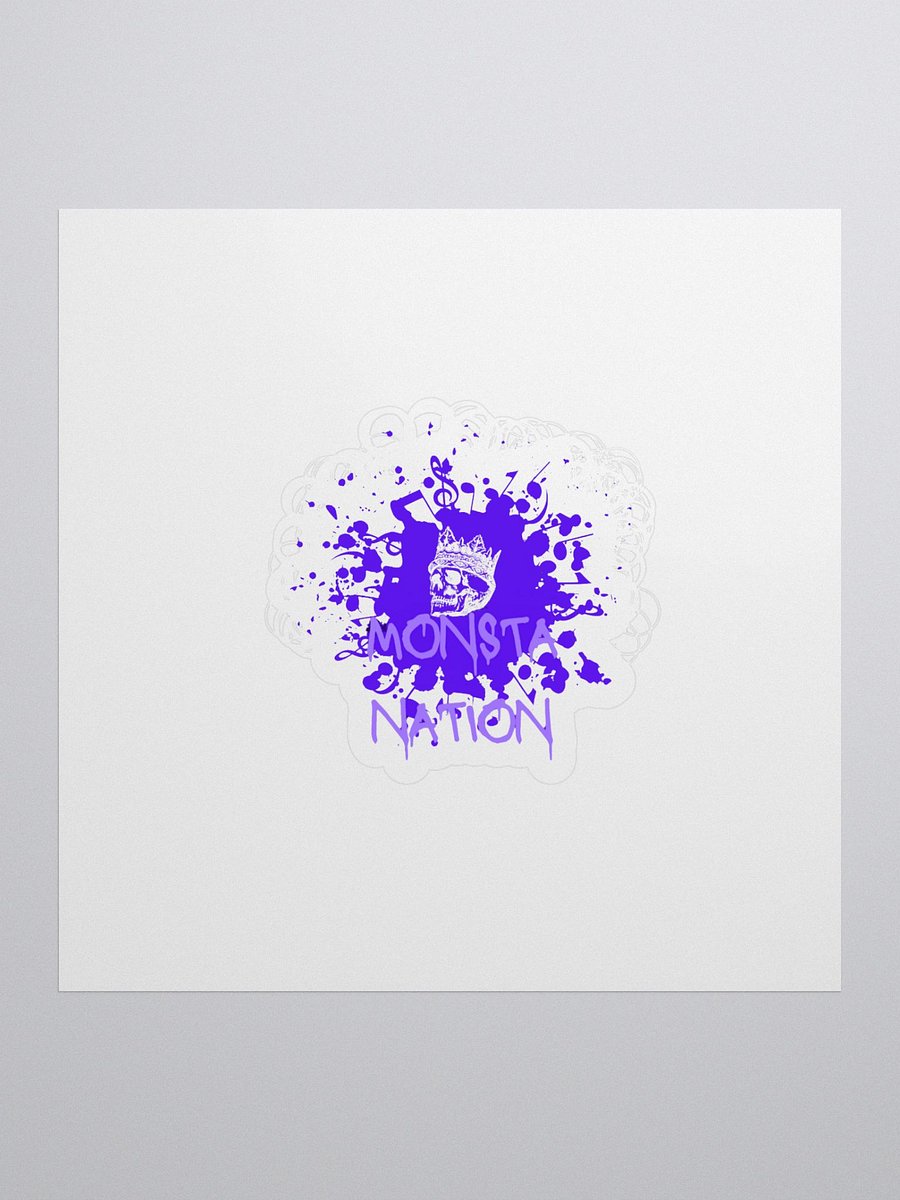 Monsta Nation "In The Paint" Sticker product image (1)