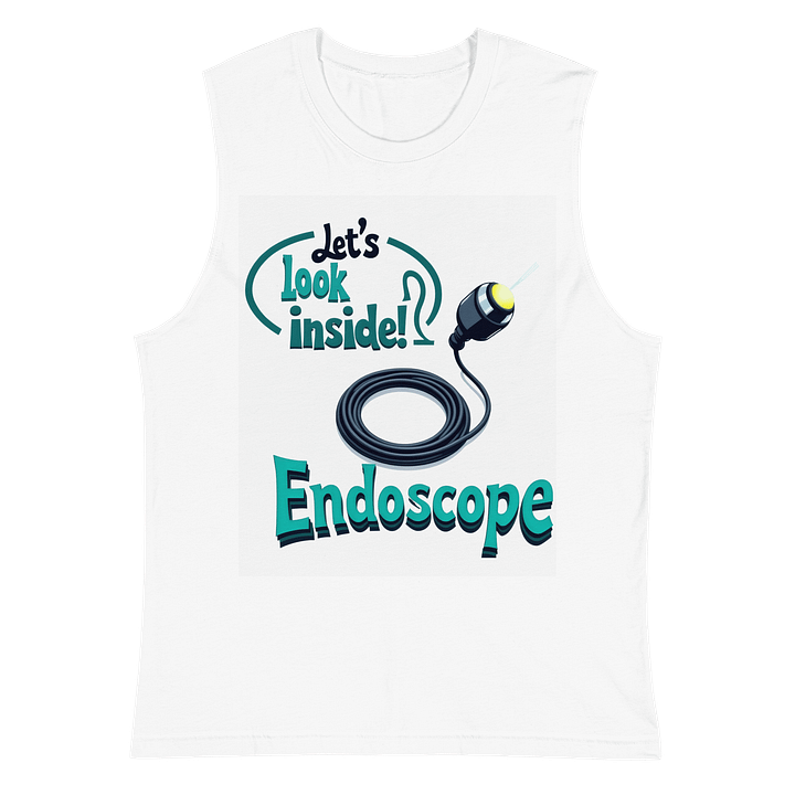 Explore Within: Endoscope Illustration Muscle Tank product image (2)