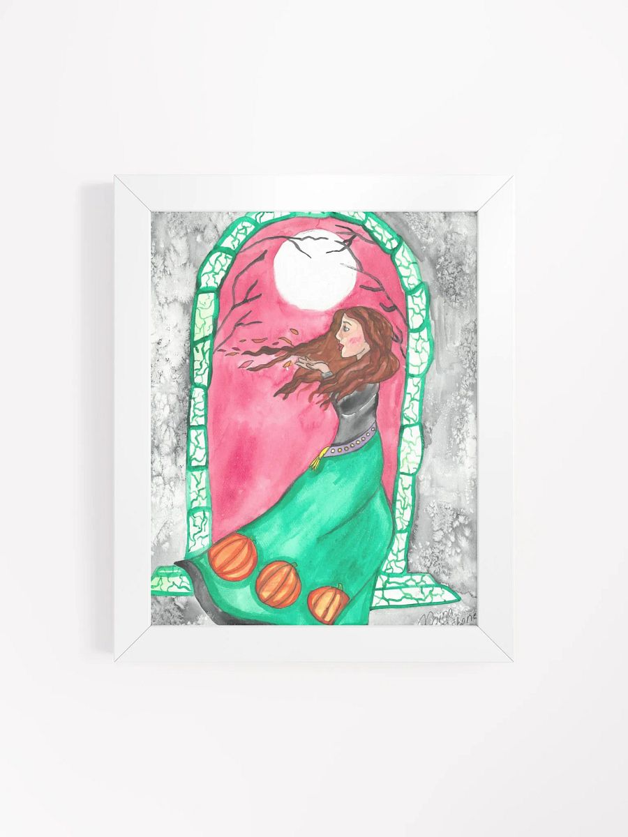 October Moon Framed Print product image (55)