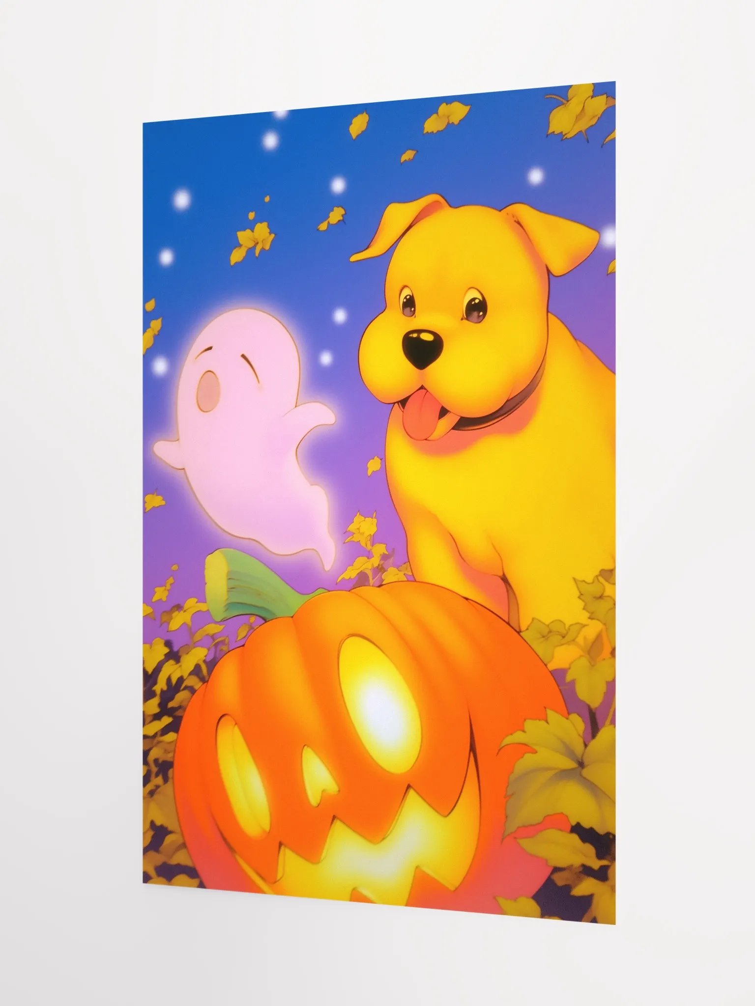 Whimsical Halloween Friends Matte Poster product image (3)