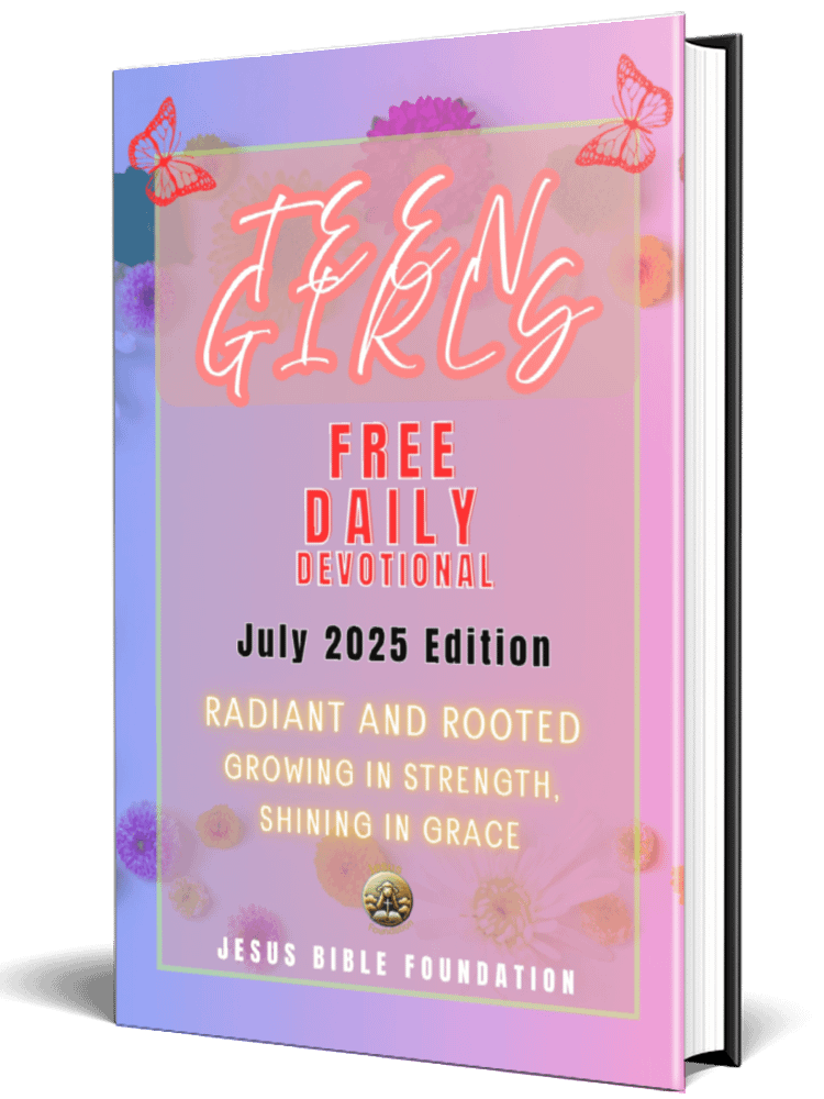 Teen Girls Free Daily Devotional — July 2025 Edition: Radiant and Rooted: Growing in Strength, Shining in Grace product image (1)