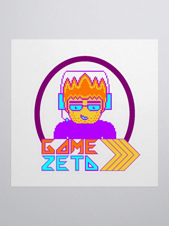 Game Zeta Logo Sticker product image (2)