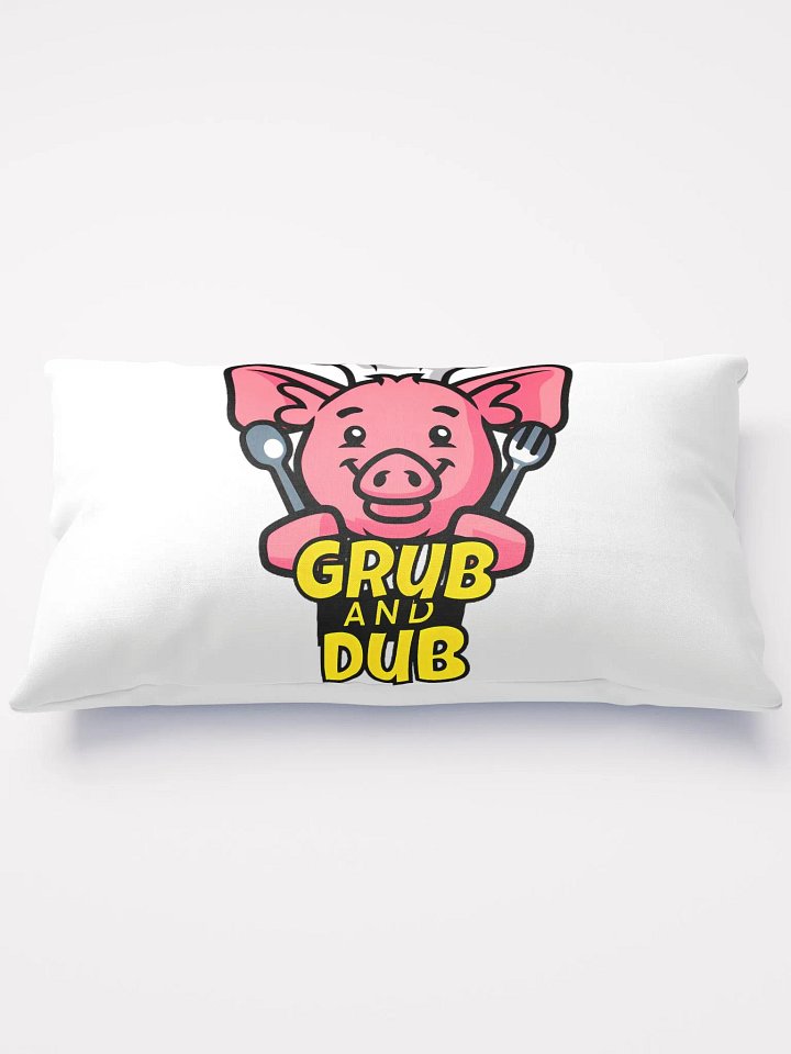 Grub and Dub All-Over Print Pillow product image (3)