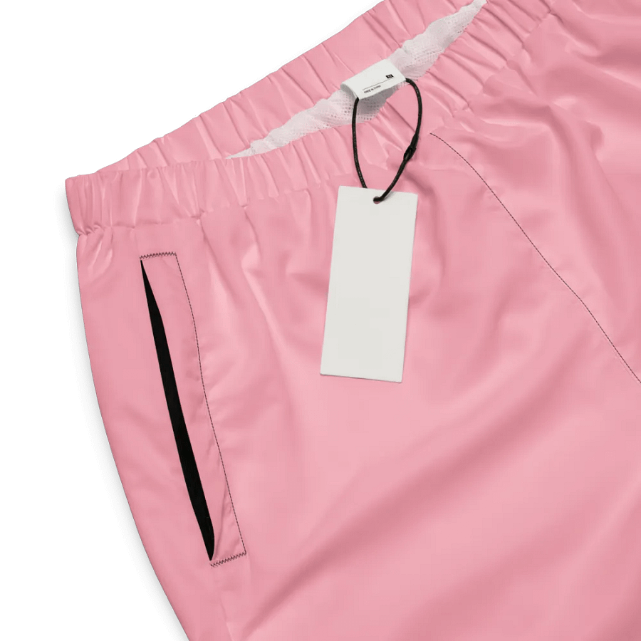 Plain Color Pink Track Pants product image (4)