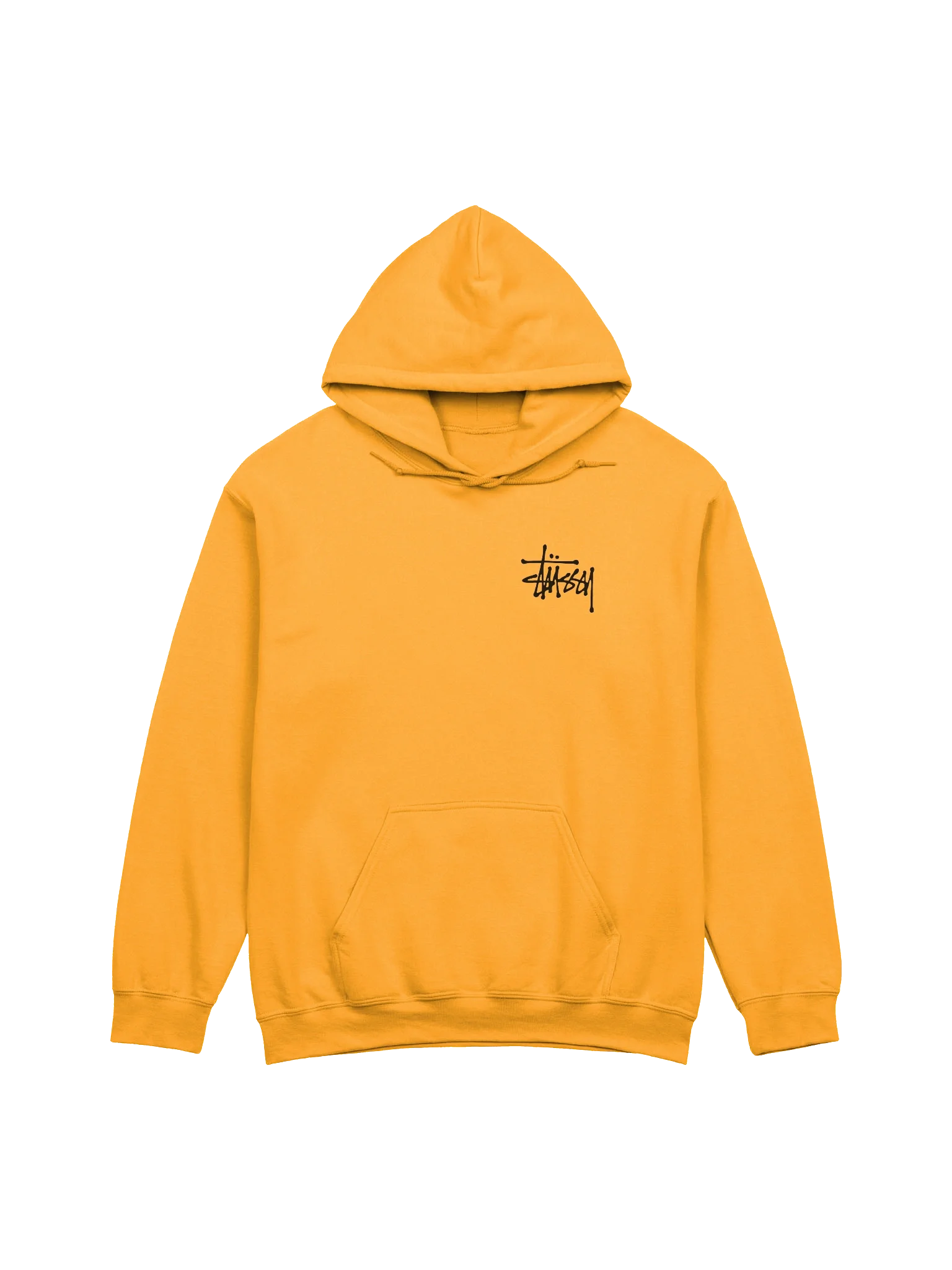 BASIC STÜSSY HOODIE PIGMENT DYED HONEY product image (2)