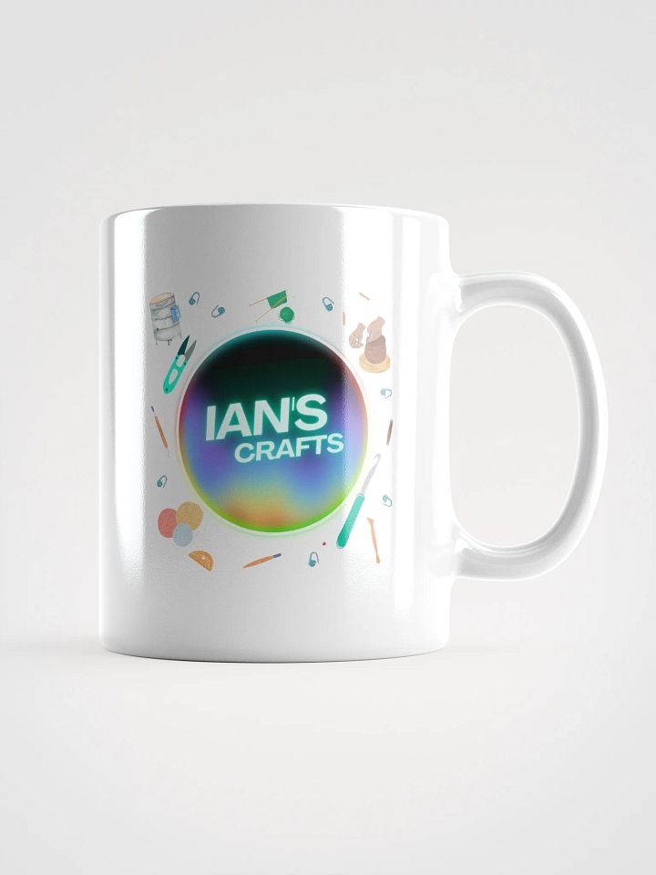 IansCrafts White Glossy Mug product image (2)