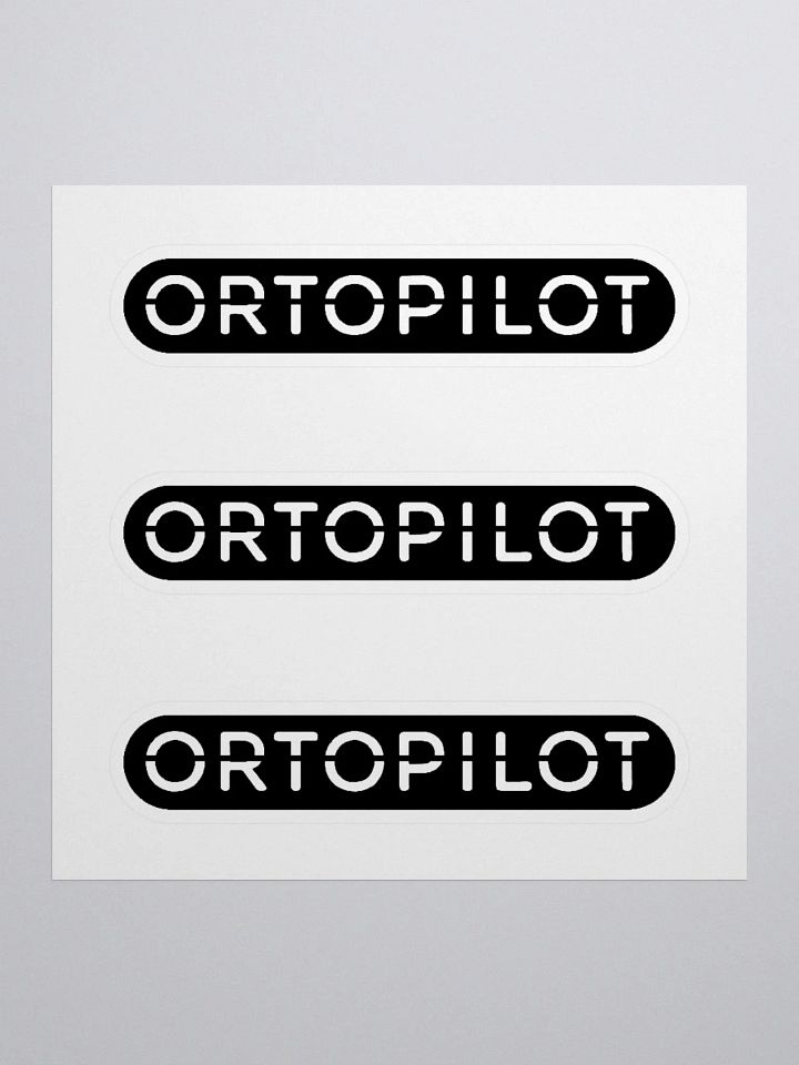 ORTOPILOT LOGO STICKERS product image (1)
