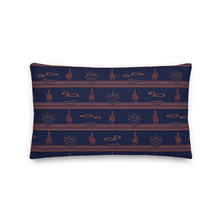 Sunset Desert Oasis Premium Pillow product image (2)