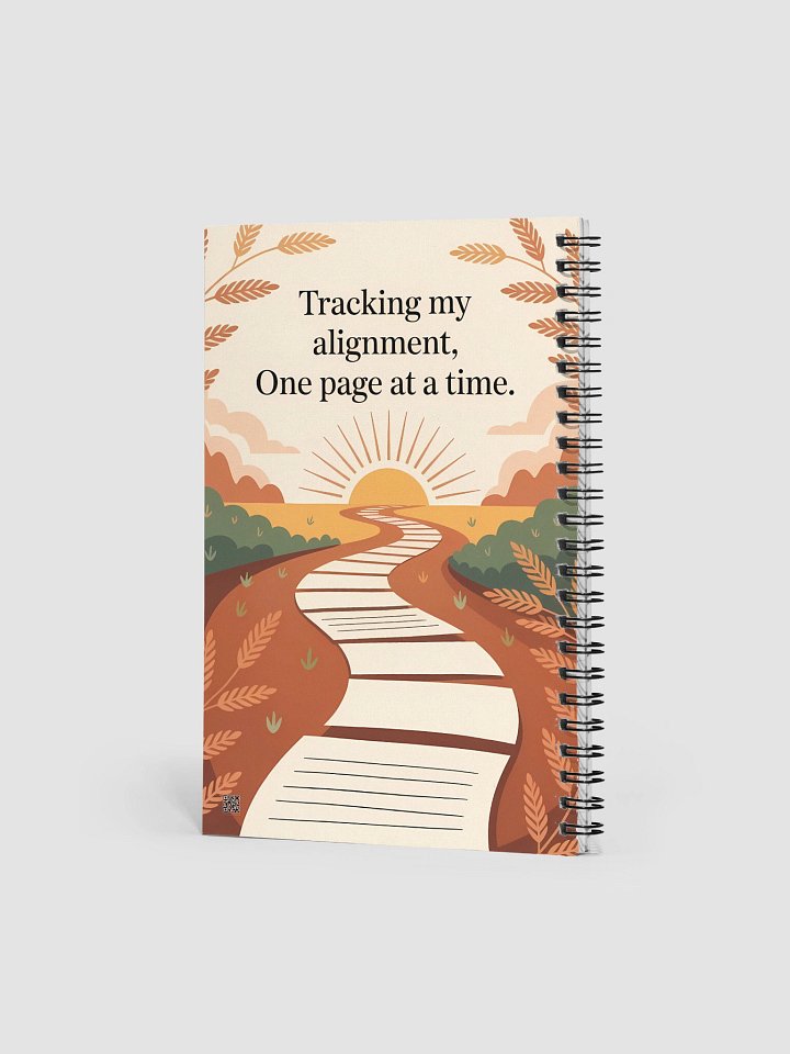 Tracking My Alignment Human Design Spiral Notebook product image (2)