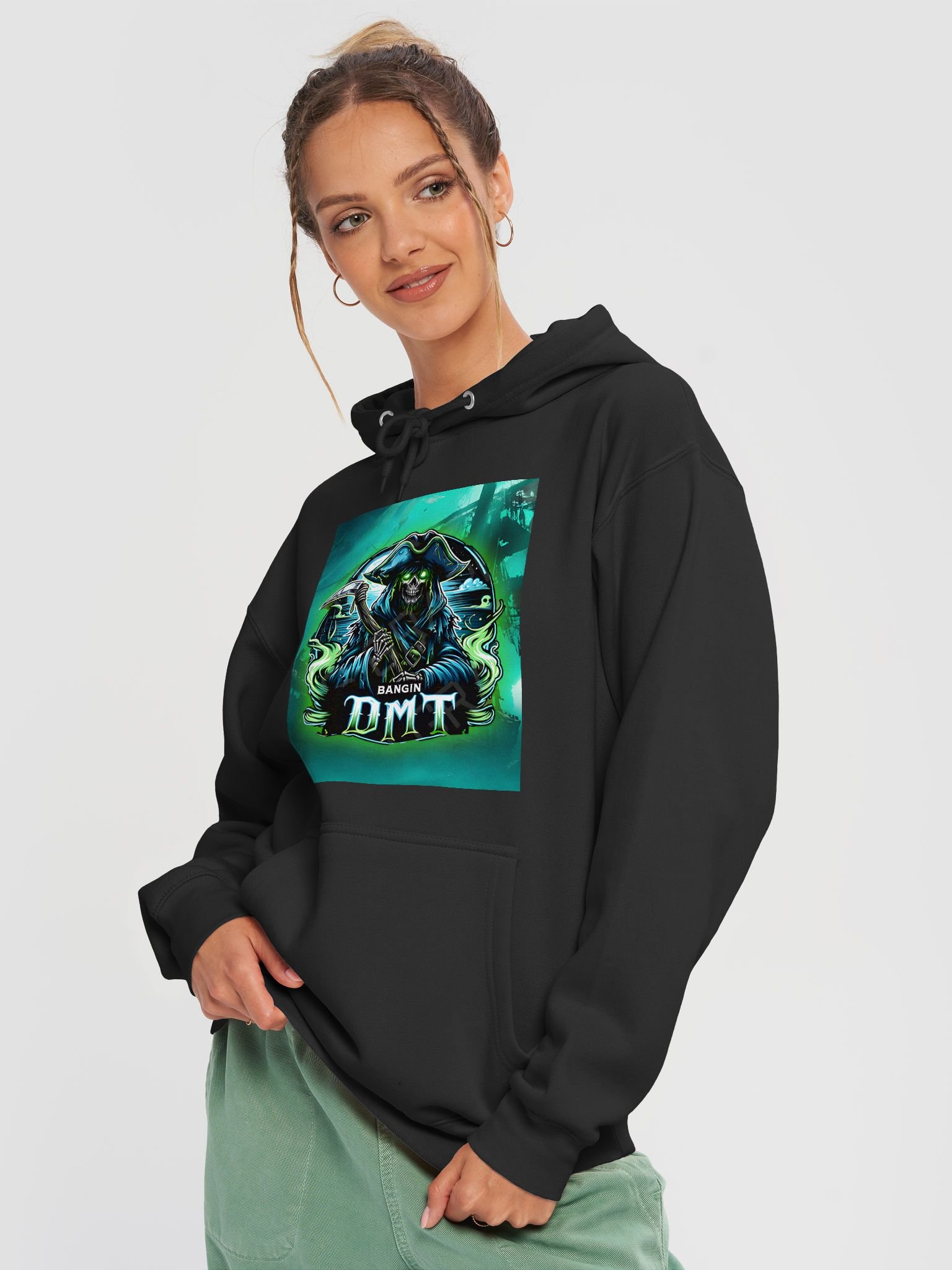 Bangin_DMT pull over hoodie product image (3)