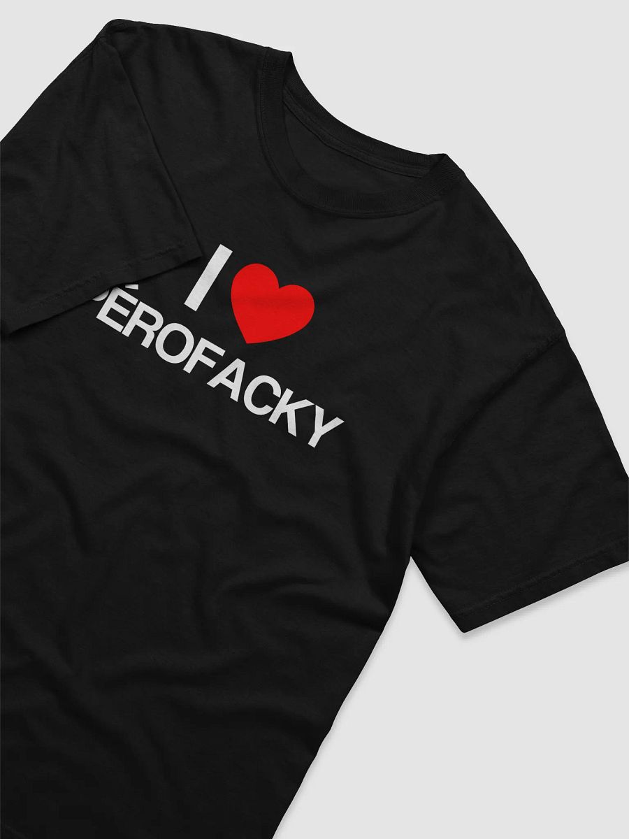 i ♥️ perofacky t-shirt black product image (3)