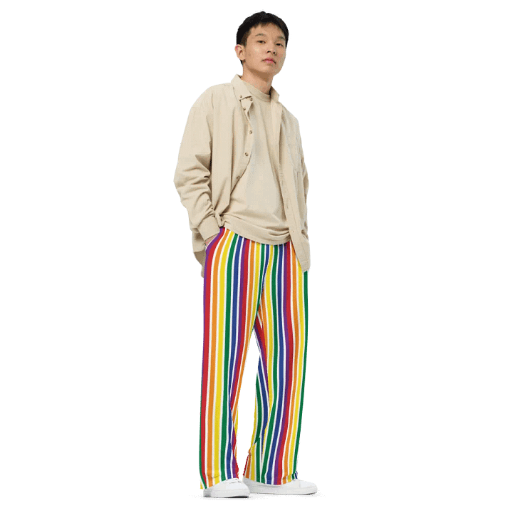 Rainbow Stripe Pants product image (2)