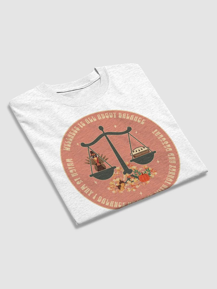 Turkey & Dessert Balance Tee product image (30)