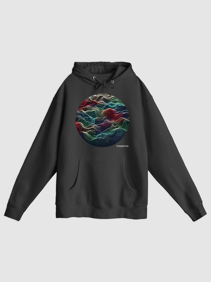 CIRCLE OF LIFE BLACK HOODIE product image (1)