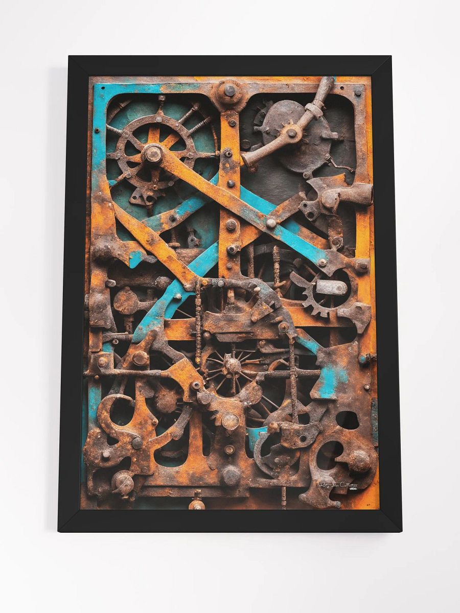 Rustic Touch: Stand Out with a Rusty Iron Wall Art product image (5)