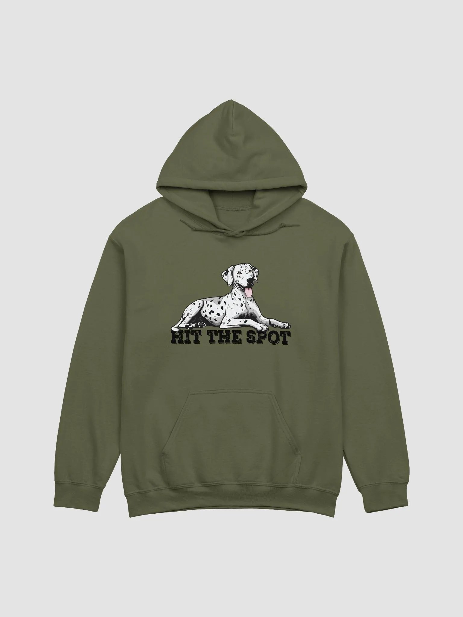 Hit the Spot Hooded Sweatshirt of a Dalmatian | Funny Hoodie for Dalmatian Paw-rents product image (16)