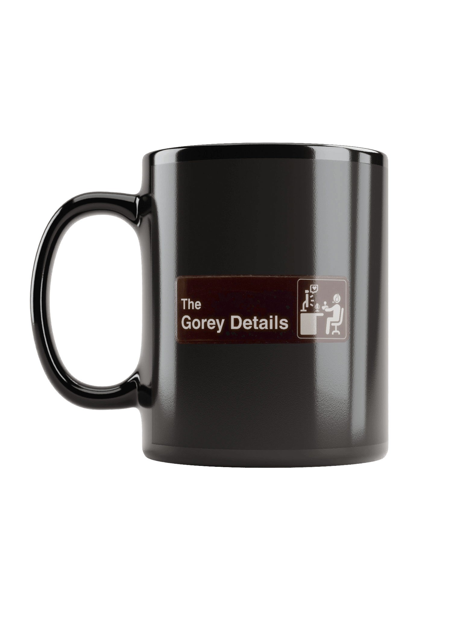 The Studio - Black Glossy Mug product image (12)