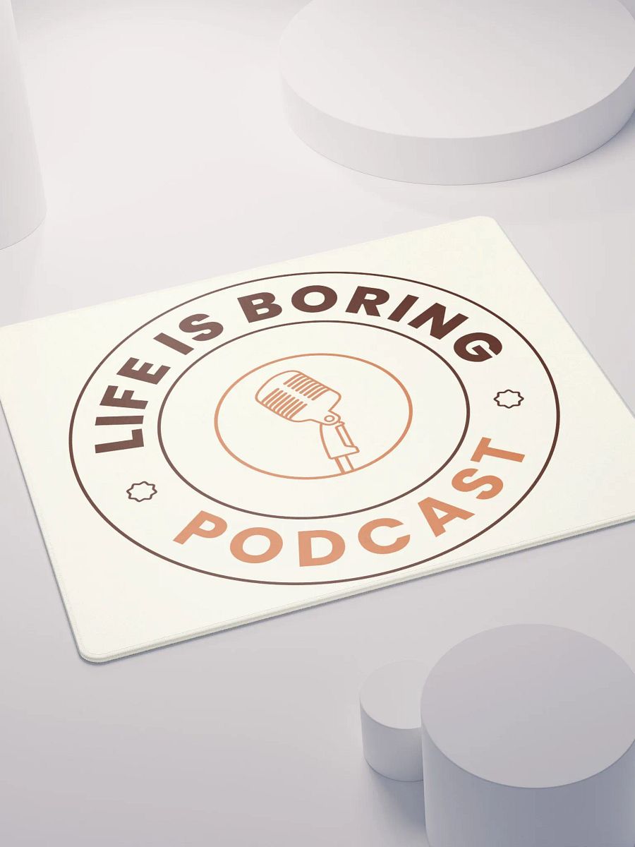 Life Is Boring Gaming Mouse Pad product image (4)