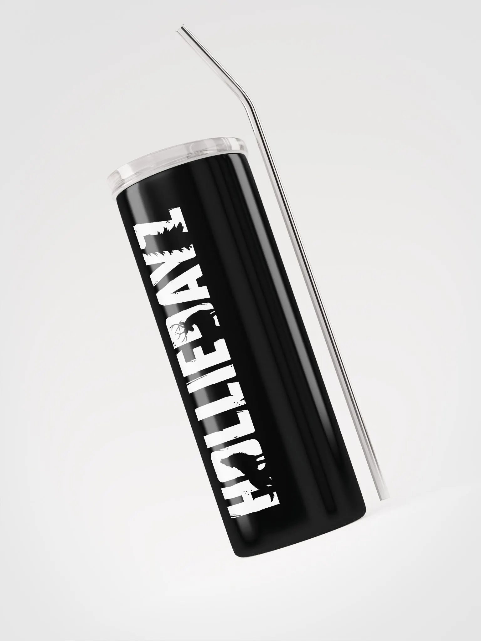 Holliedayz white logo tumbler product image (3)