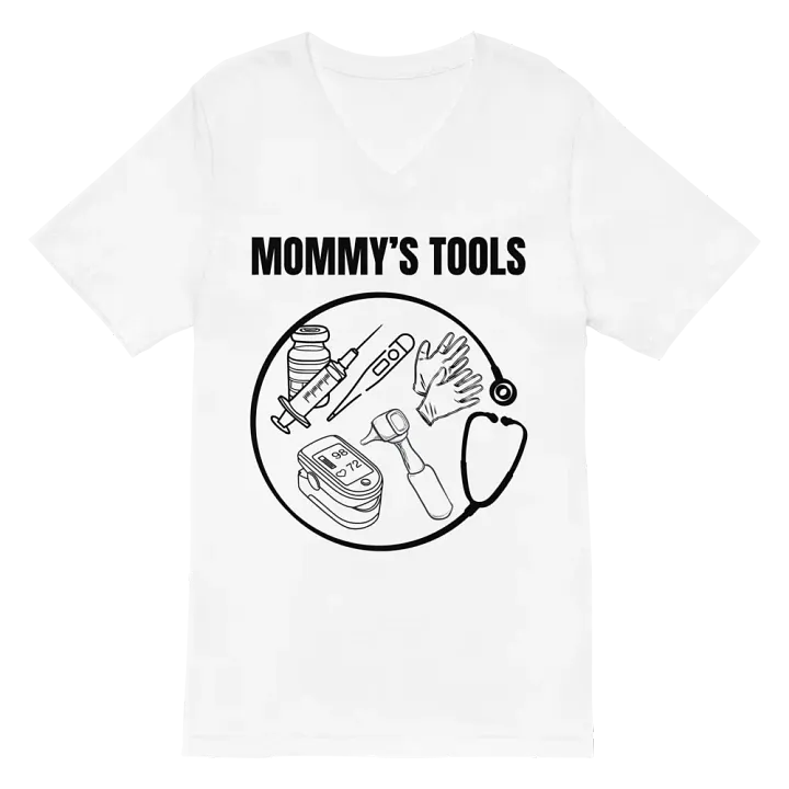 Mommy's Tools, Mindful Explorer V-Neck Tee product image (2)