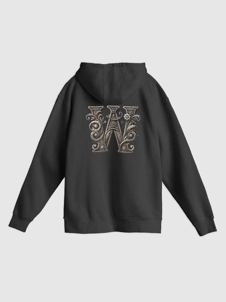 Floral Vine Initial Letter W Hoodie product image (12)