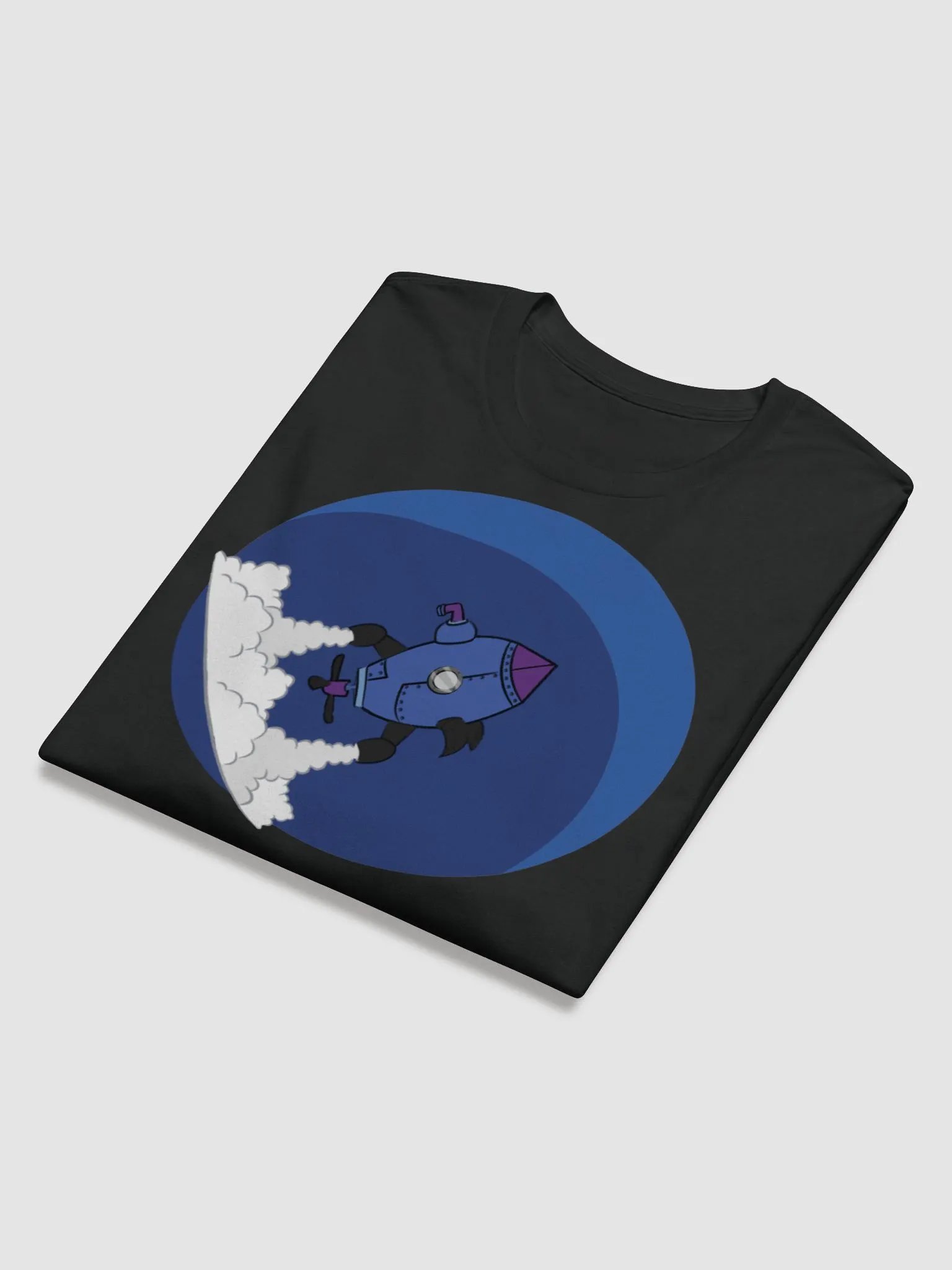 RamJet's Submarine Rocket Logo Long Sleeve product image (4)