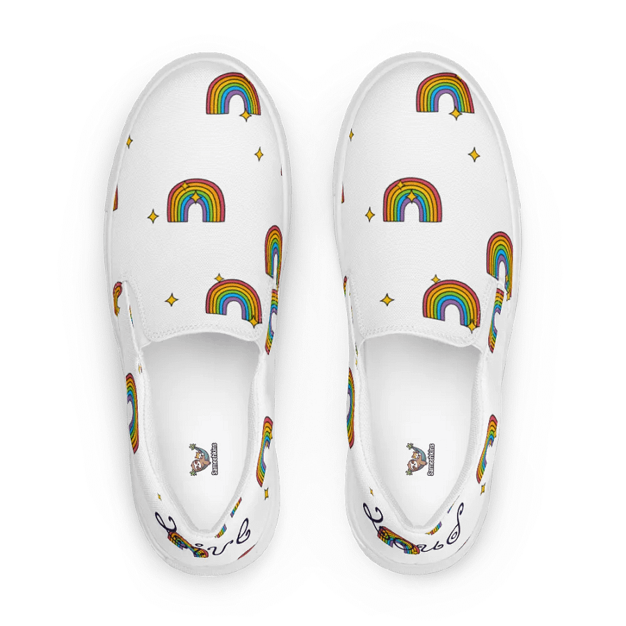 Love Rainbow Slip-Ons product image (1)