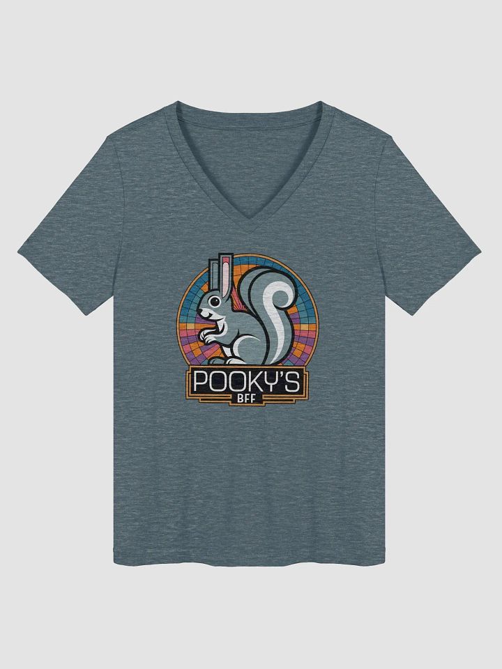 Pooky's BFF Relaxed V-Neck Tee product image (1)
