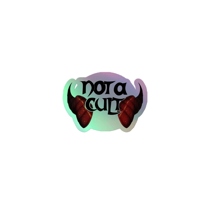 Not a Cult Sticker product image (1)