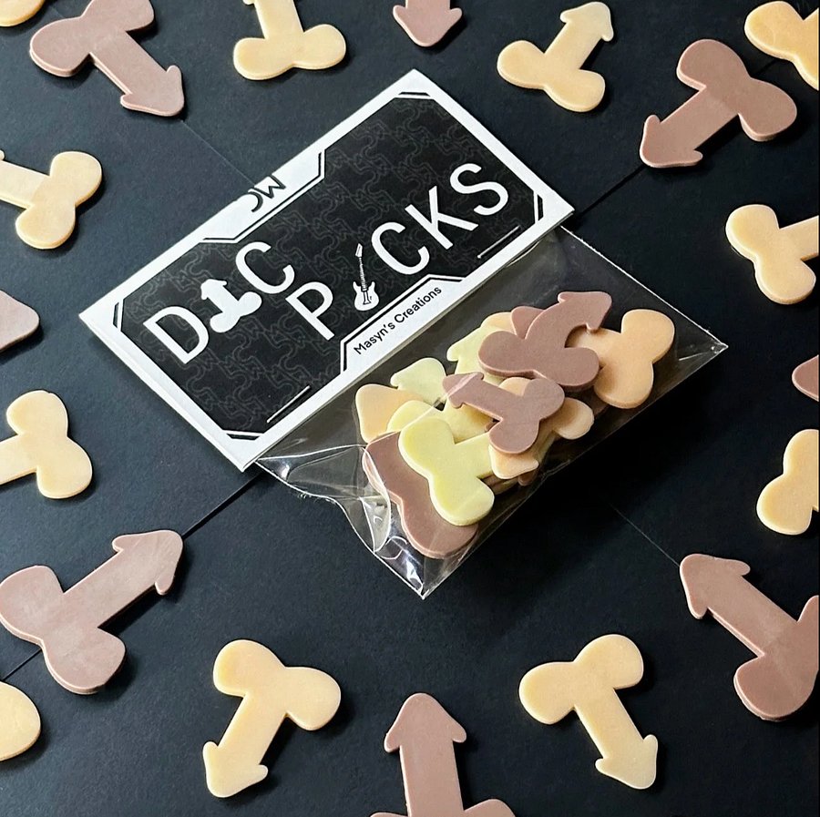 Dic Picks: Rock Hard Guitar Picks | Set of 12 - 16 - 18 product image (3)