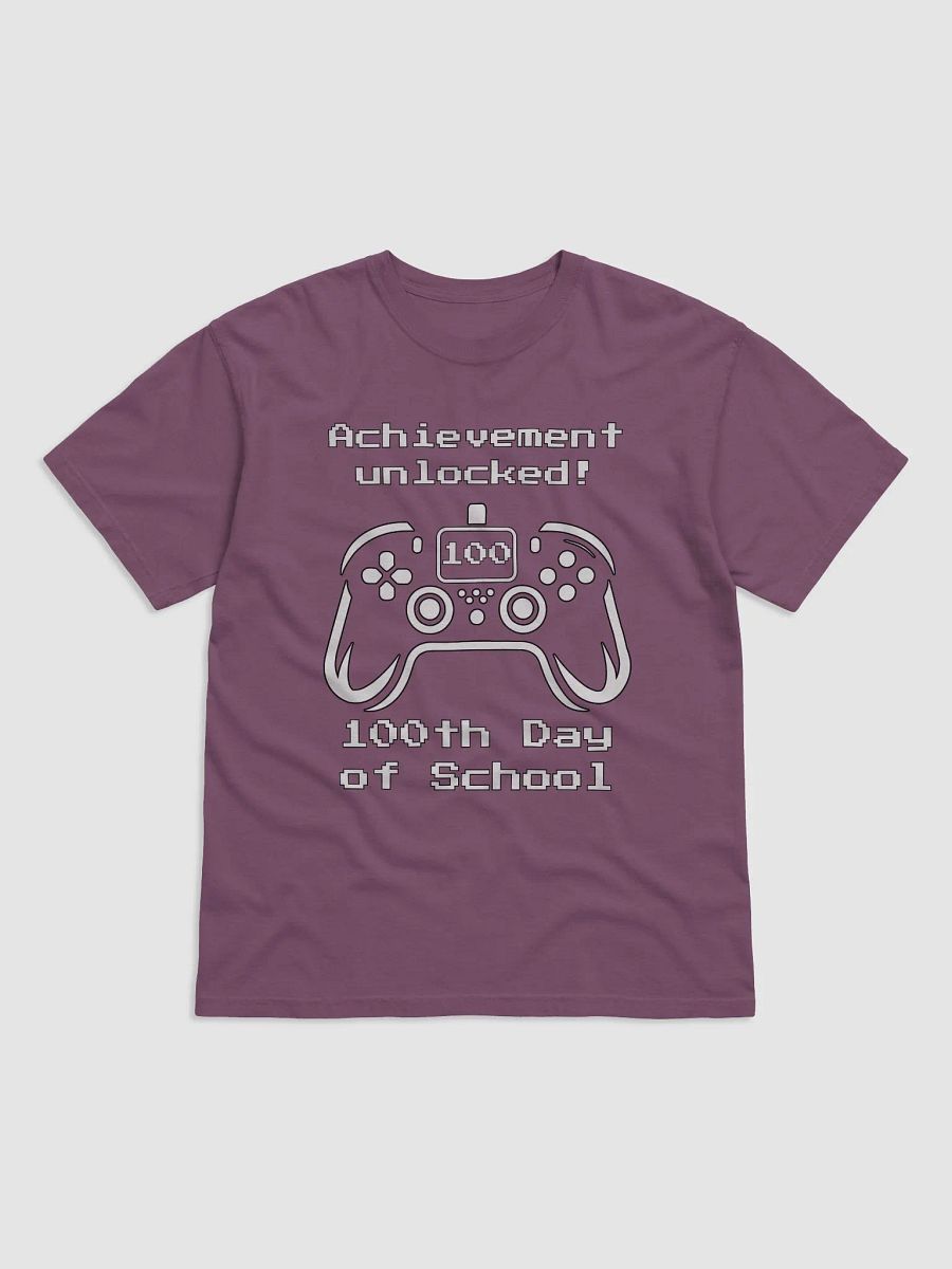 Achievement Unlocked 100th Day of School Funny T-shirt product image (8)