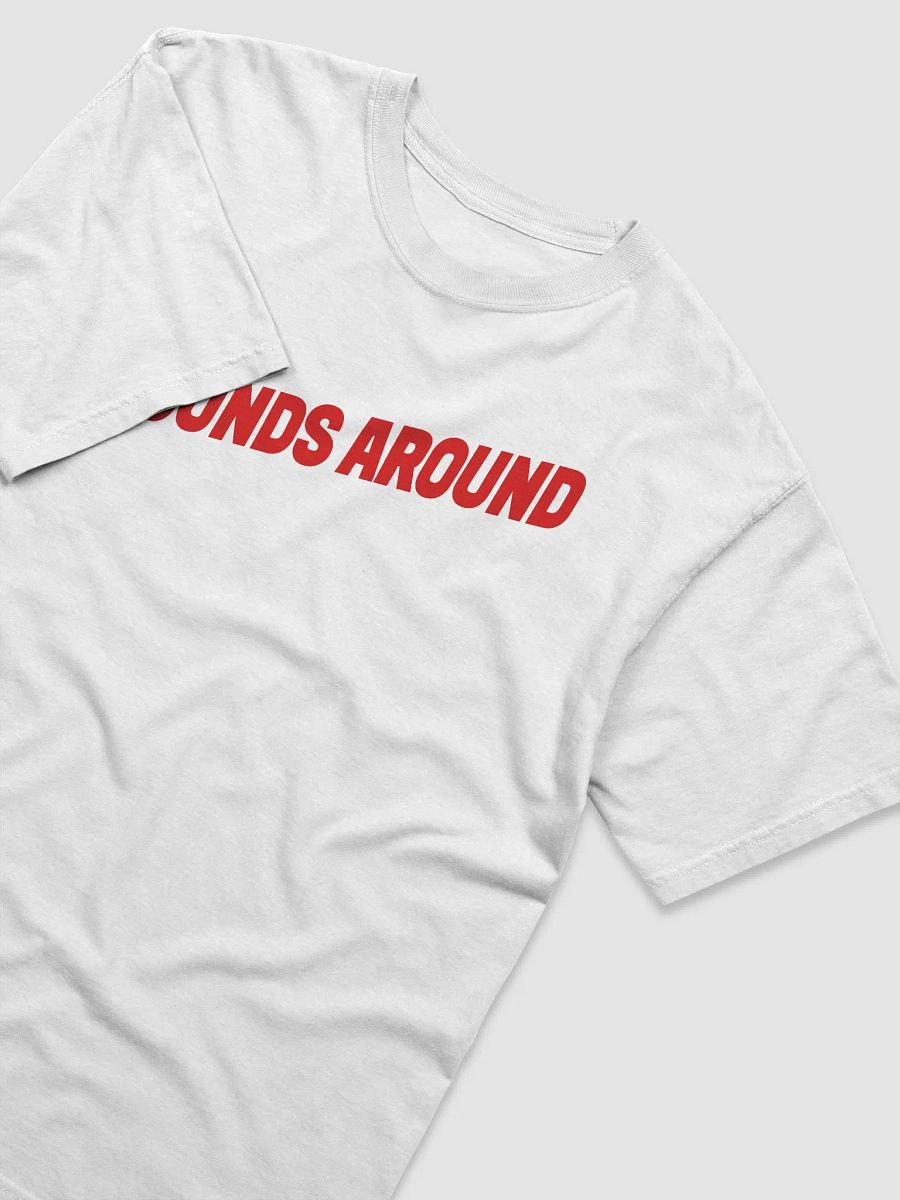 POUNDS AROUND WHITE AND RED SHIRT product image (3)