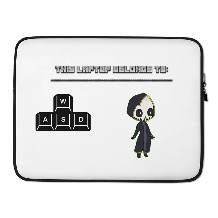 NecroGamingLIVE White Lightweight Laptop Sheaf product image (1)