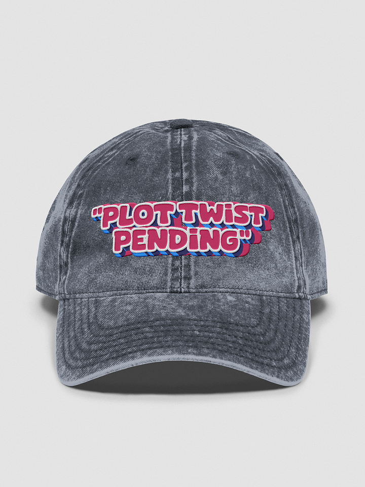 Plot Twist Pending Vintage Dad Hat product image (1)