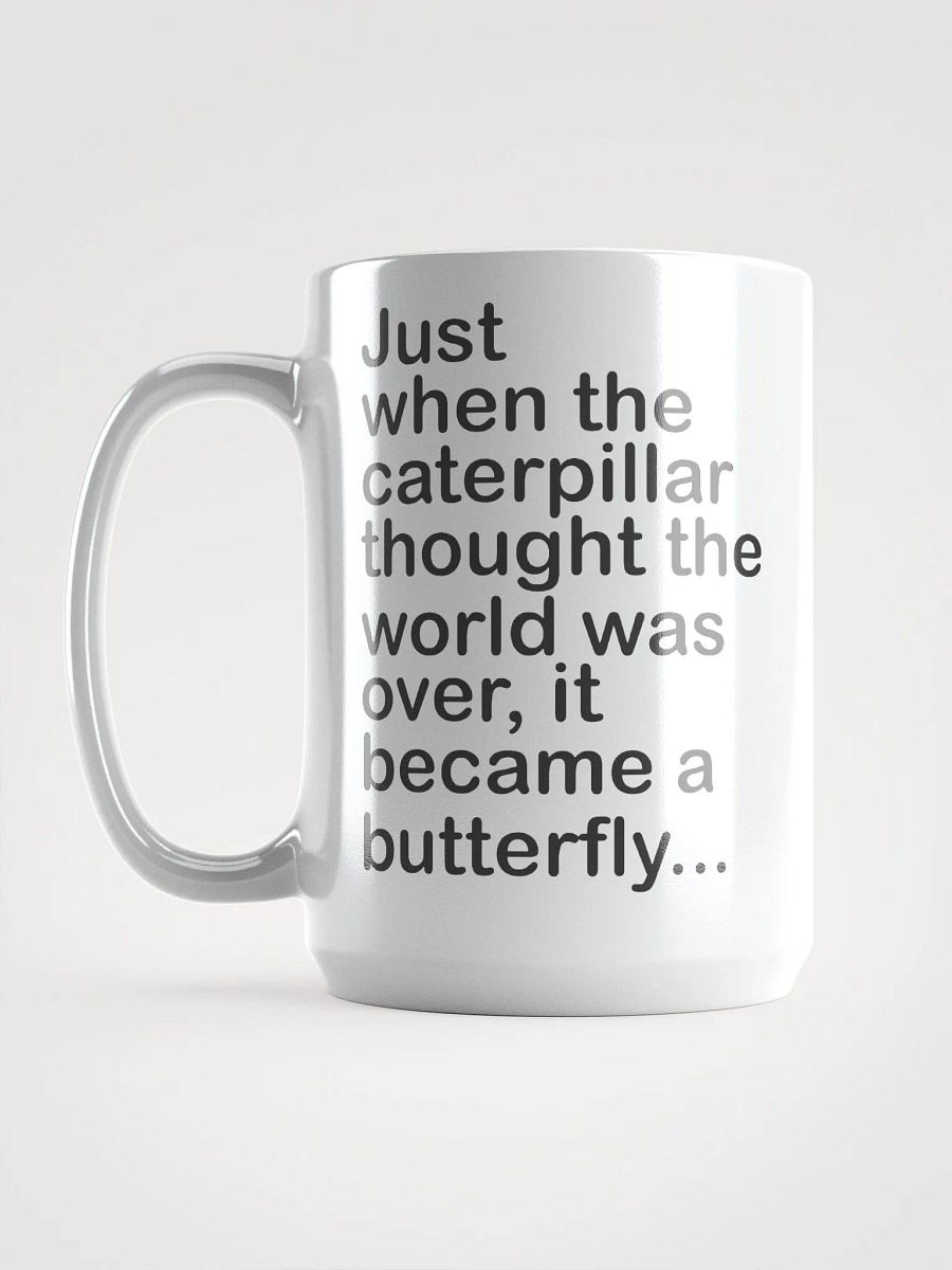 Caterpillar became a butterfly - mug product image (6)