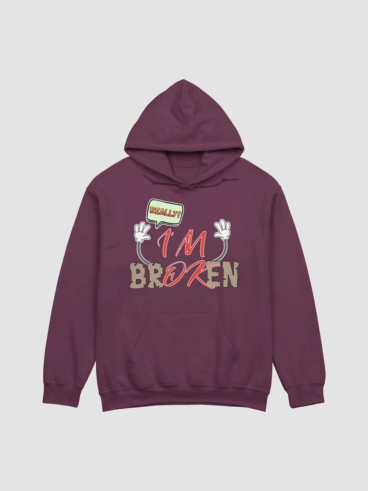 Im Broken Im Ok Playful Frustration Classic Hoodie product image (11)