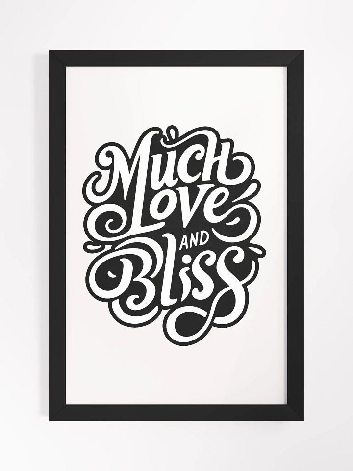 Framed High-Quality Matte Poster product image (1)