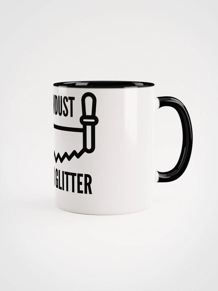 Sawdust: Man Glitter Coffee Mug product image (1)