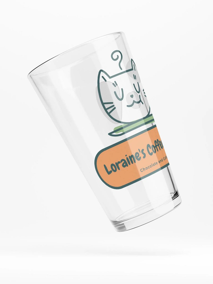 Loraine's Kitty Coffee Drinking Glass product image (4)
