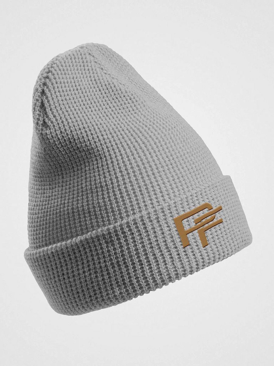 Waffle Beanie (Grey) product image (3)