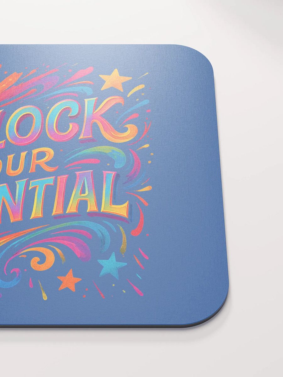 Unlock Your Potential Mouse Pad – Bold Office Inspiration product image (5)