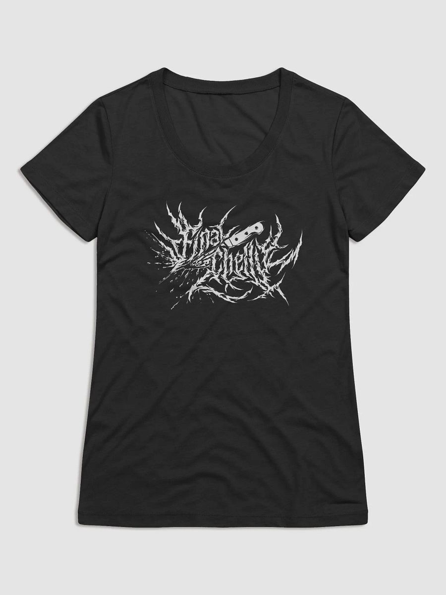 Keep It Metal White Logo Womens Triblend Printed Tee product image (1)