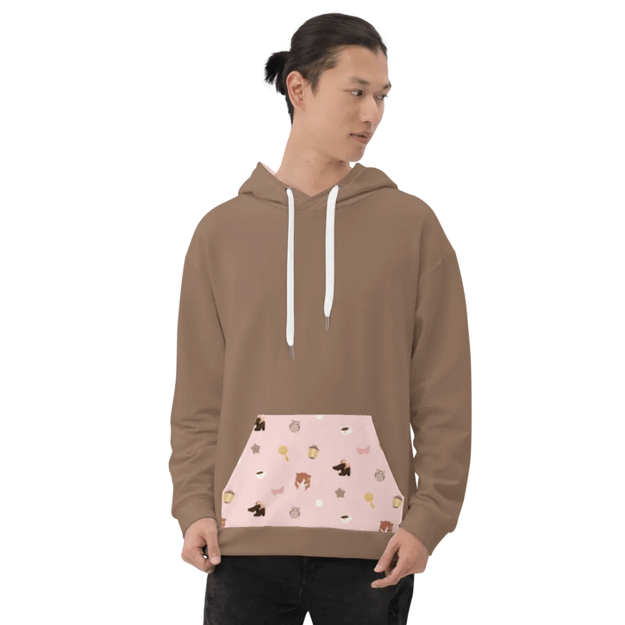 Lovely Pattern Canvas Recycled Hoodie product image (8)