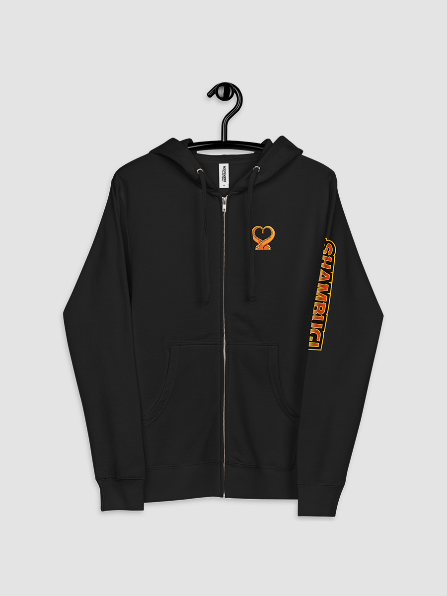 Heart Fleece Zip Up Hoodie product image (5)
