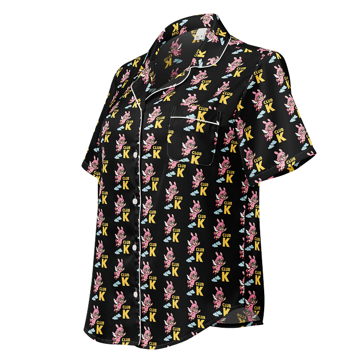 Super K's Club Women's Short Sleeve Pajama Top product image (1)